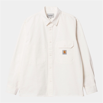 Carhartt WIP Shirt Jacket Reno Off White Dyed